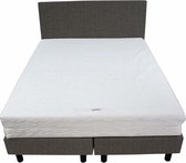 Bedworld Boxspring 120x200 - Stevig - Waterafstotend fijn - Antraciet (MV94)