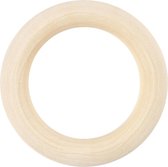 Ring - Hout - 55 x 9 mm - 1 stuk