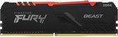 Kingston FURY Beast RGB 8 GB DDR4 3733 MHz CL19-geheugen