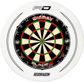 Red Dragon Dartboard Surround - White