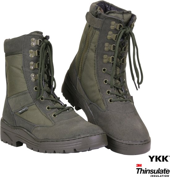 Fostex Sniper Boots Side-Zip groen