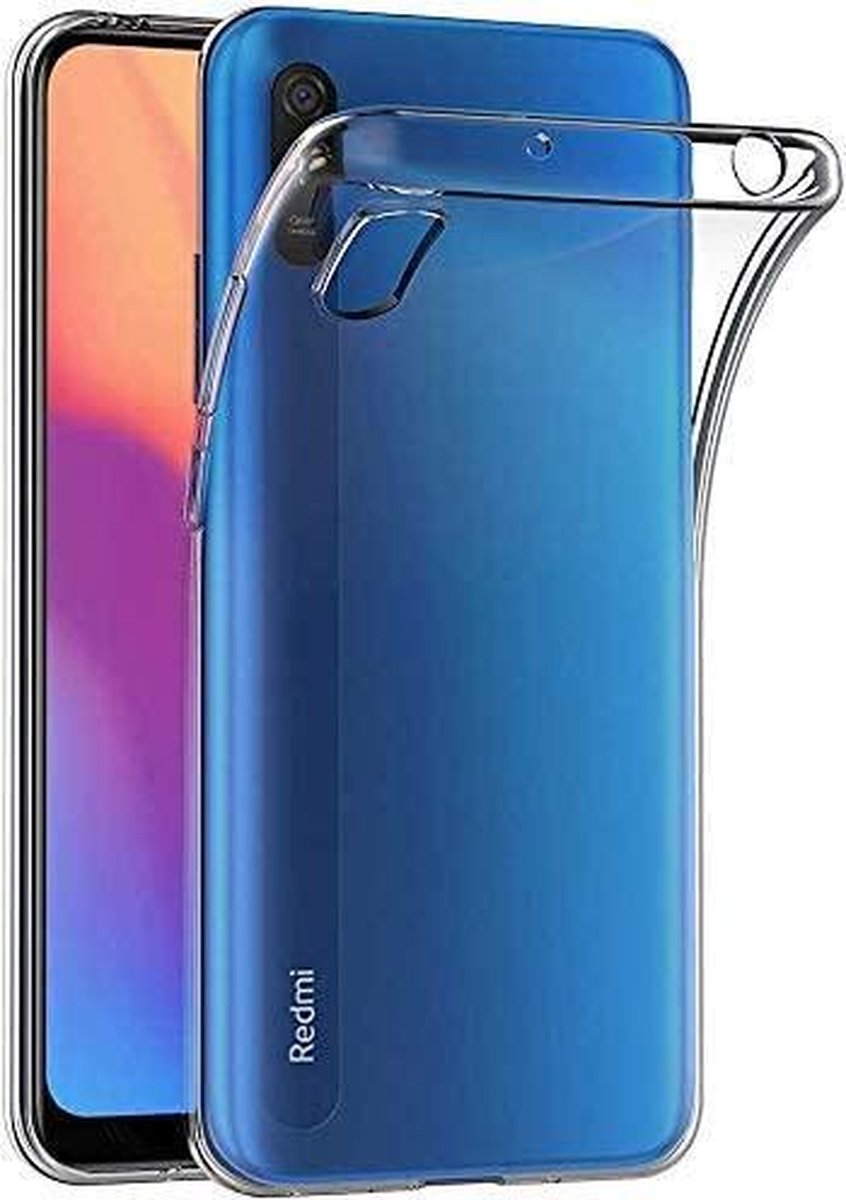 Silicone hoesje Geschikt voor: Xiaomi Redmi 9A - transparant