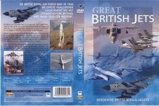 Cover van de film 'Hoogtepunten Uit De Luchtvaart - Beroemde Britse Straaljagers'