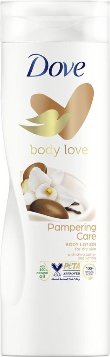 Dove Body Love Pampering Care Body Lotion - 6 x 400 ml - Dove