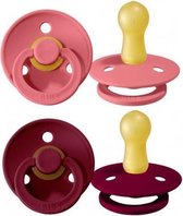 Bibs Fopspeen 18mnd+ Coral/Ruby (2 stuks)