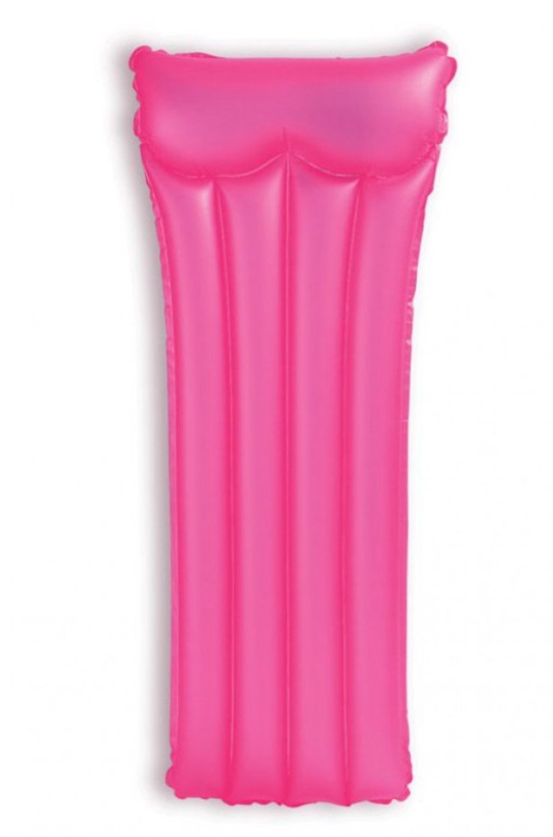 Intex Luchtbed Roze - Tanning Pool - Luchtbed Water - Floaties Voor In Het Zwembad - Tanning Luchtbed