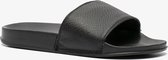 Dames badslippers met croco print - Zwart - Maat 38