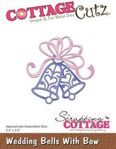 CottageCutz Wedding Bells With Bow (CC-327)