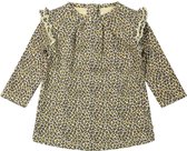 Ducky Beau dress leopard pattern