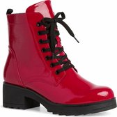 Marco Tozzi Dames Half laarsje 2-2-25262-27 974 rood F-breedte Maat: 37 EU