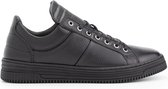 NoGRZ D.Trezzin Leren herensneakers - Zwart Leer - Maat 45