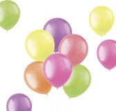 Gekleurde Ballonnen Neon 30cm 100st