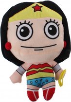 knuffel Wonderwoman pluche 25 cm blauw/geel