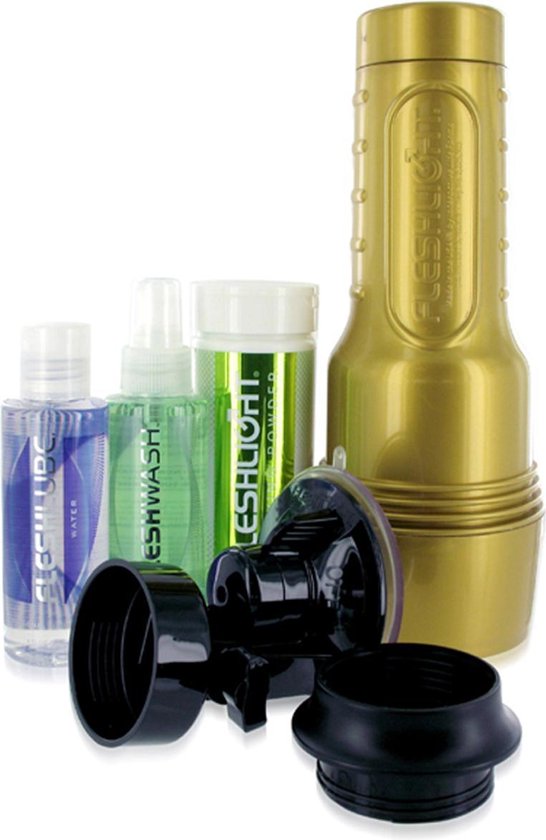 Fleshlight Stamina Training Unit Mastrubator Value Pack Goud