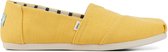 Toms Espadrilles Dames / Instapper / Damesschoenen - Canvas   - Alpargata Riviera - Geel - maat 38.5