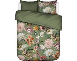 Essenza Filou Dekbedovertrek Forest green - Lits-Jumeaux - 240x200/220 cm