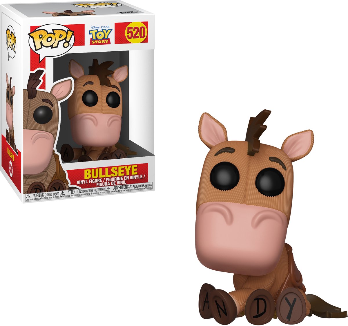 Bullseye #520  - Toy Story - Pixar - Funko POP!