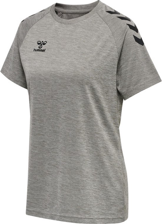 Hummel Core XK Core Poly Shirt Dames - sportshirts - grijs - Vrouwen