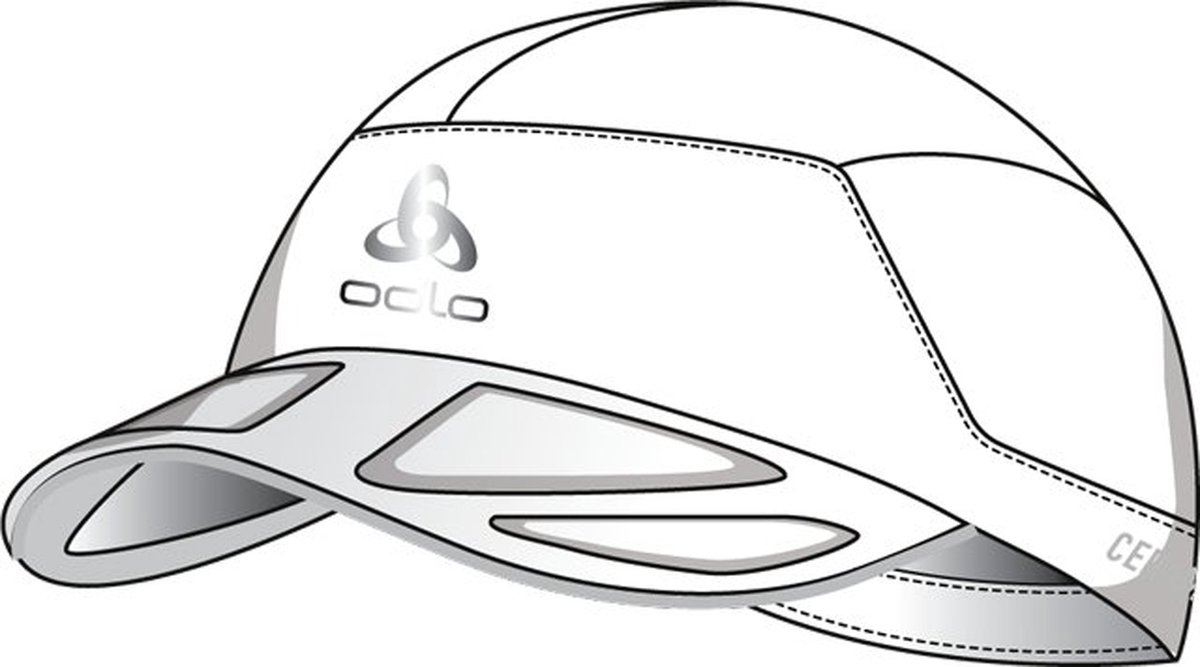 Odlo Cap Saikai Uvp WIT - Maat L/XL