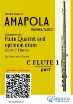 Amapola - Flute Quartet 1 - C Flute 1 part of "Amapola" for Flute Quartet