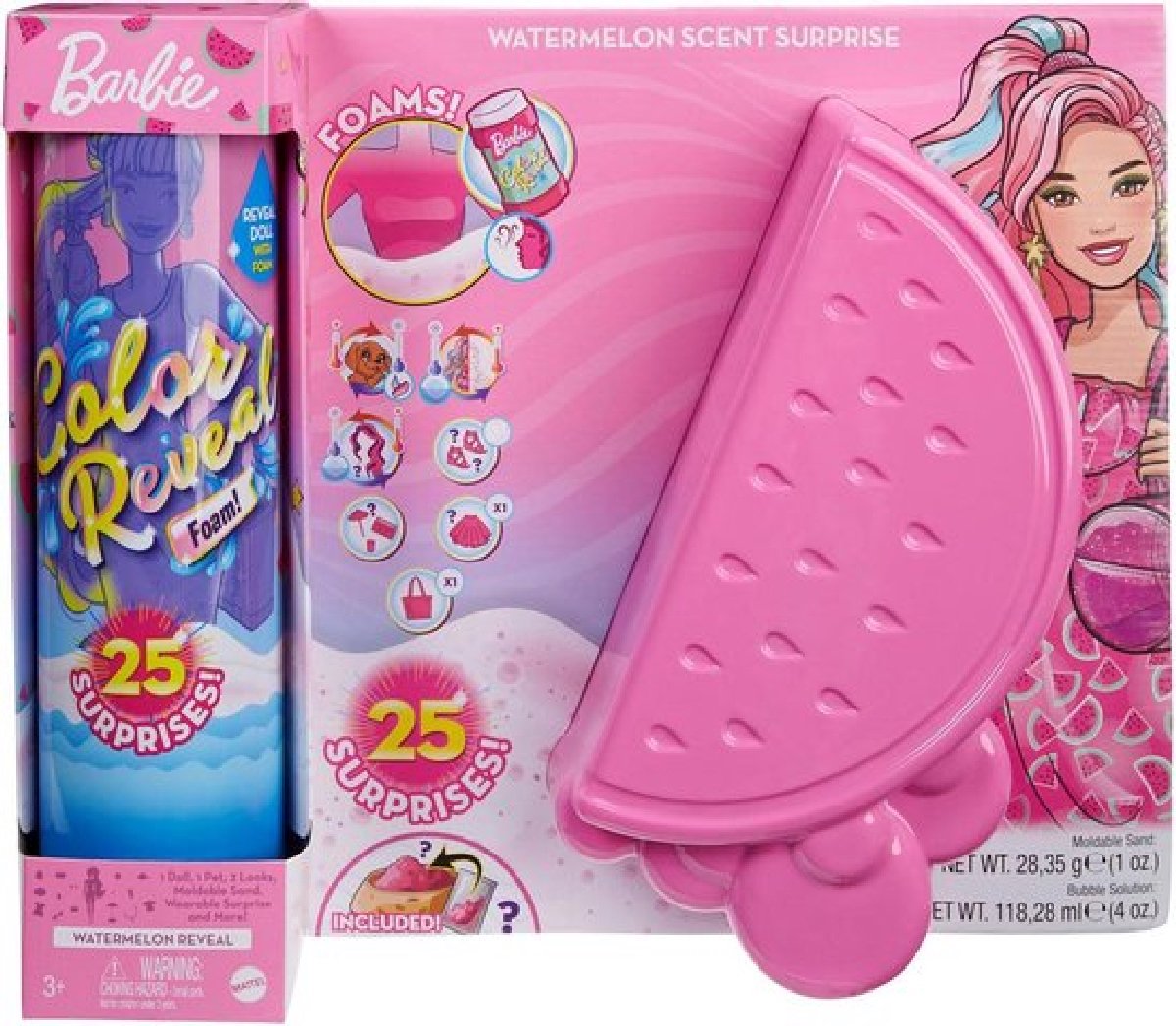 Barbie Color Reveal Ultimate Reveal Wave 3 Past que En Mousse Bol barbie-color-reveal-ultimate-reveal-wave-3-past-que-en-mousse-bol