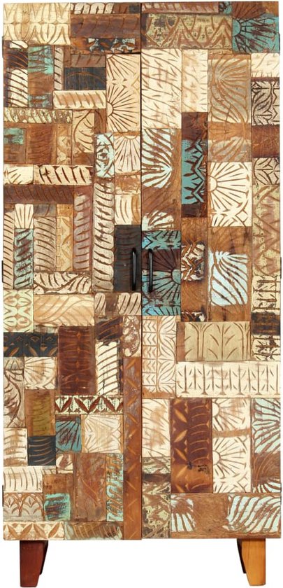 Wandkast 69,5x34x90 cm oud houtkleurig | -nl Wandkast 69,5x34x90 cm oud houtkleurig | -nl