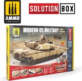 Mig - Solution Box Modern Us Military Sand Scheme (1/22) *mig7712 - modelbouwsets, hobbybouwspeelgoed voor kinderen, modelverf en accessoires