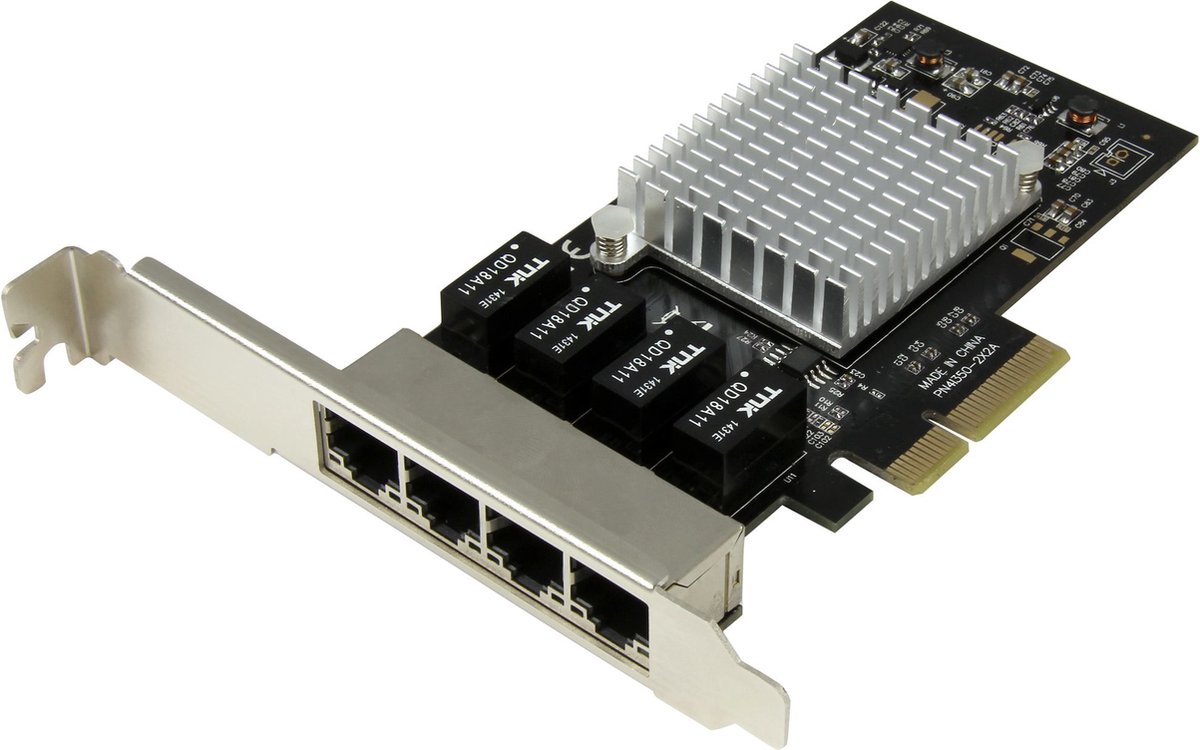 1-Port GbE SFP Network Card, PCIe 2.1 x1, Intel I210-IS