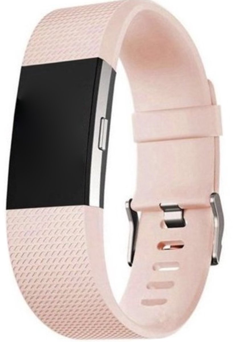 Fitbit Charge 2 sportbandje (Large) - Beige - Fitbit charge bandjes