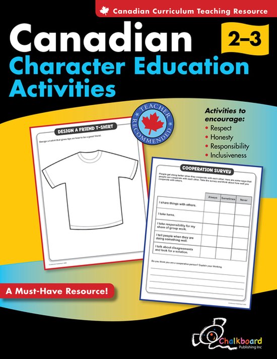 Character Development- Canadian Character Education Activiti ... - cover