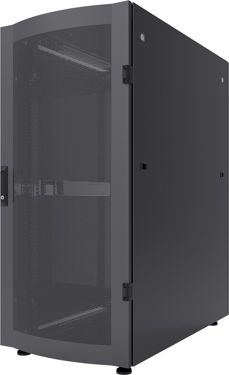 Intellinet 715164, Vrijstaande rek, 36U, 1500 kg, Verstelbare voeten, 121 kg, Zwart