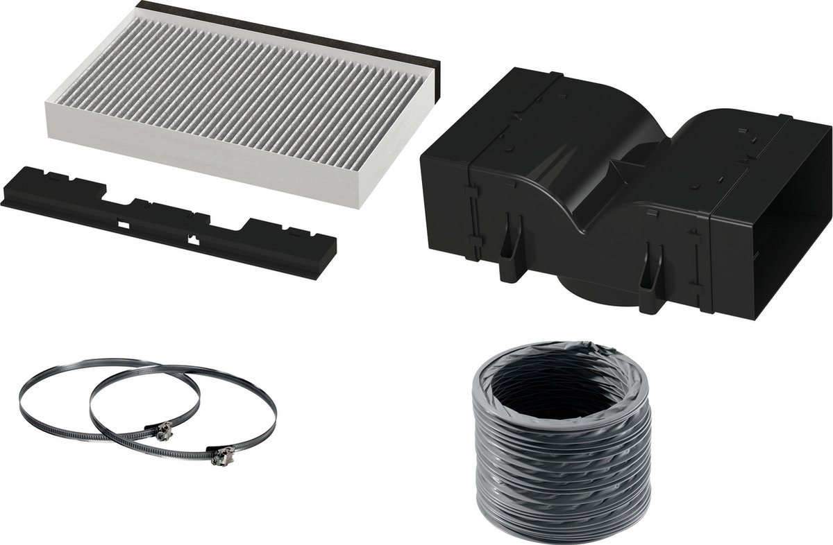 Siemens LZ12CBI14 afzuigkapaccessoire Afzuigkap recyclageset