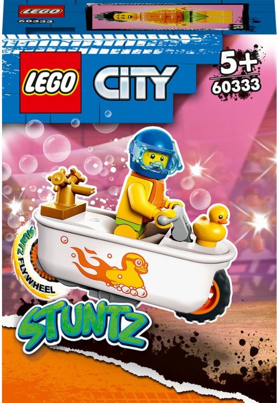 LEGO City Stuntz Badkuip stuntmotor - 60333