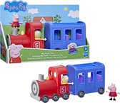 Peppa Pig Speelfigurenset - Miss Rabbit's Train - Inclusief 2 Speelfiguren