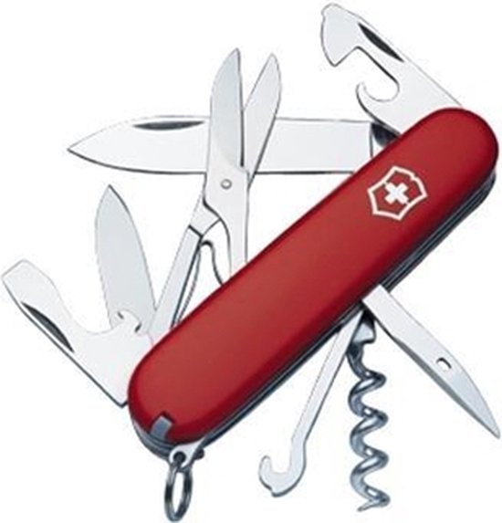 Victorinox Swissarmy climber Zakmes -14 functies - Rood