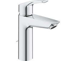 GROHE Eurosmart waterbesparende wastafelkraan m-size met ketting chroom