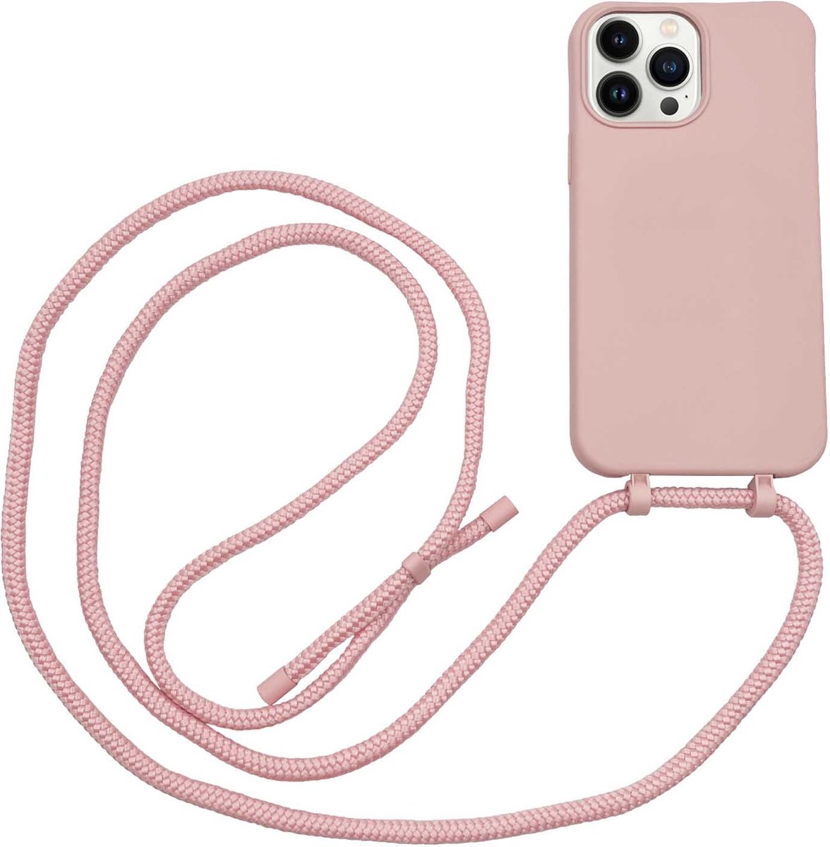 Høyde - Necklace Backcover hoes - iPhone 13 Pro Max - Roze