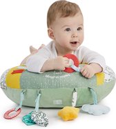 Sophie de giraf Cosy Play Speelkussen - Tummy time - Activiteitenkussen - Baby speelgoed - Kraamcadeau - Babyshower cadeau - Vanaf 0 maanden - 45 x 13 x 35 cm - Groen/Geel/Wit