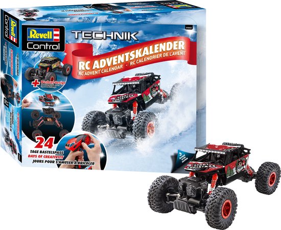 Foto: Revell 01043 rc crawler adventskalender rc plastic modelbouwpakket