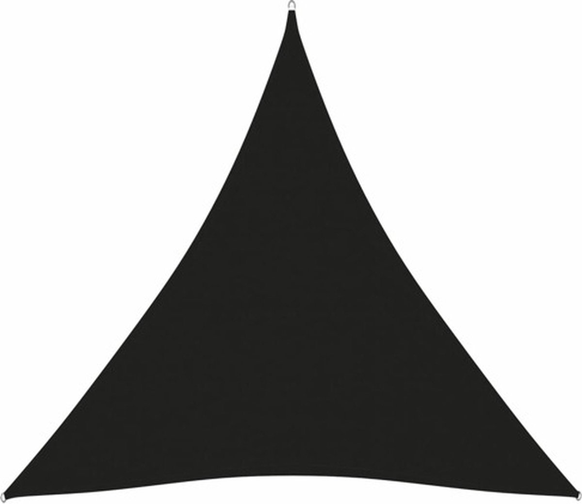 vidaXL Zonnescherm driehoekig 3x3x3 m oxford stof zwart