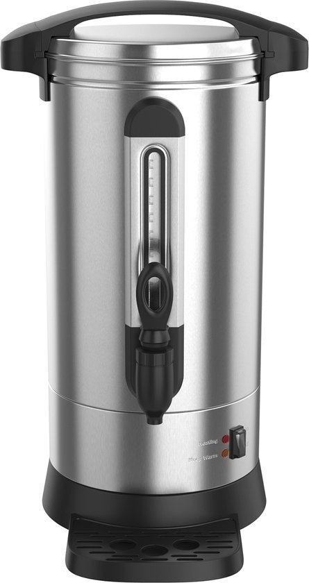 HCB 5,3 liter - 35 kopjes - 230V - RVS Percolator Zwart