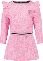 4PRESIDENT Meisjes jurk - Dust Pink AOP - Maat 110 - Meisjes jurken