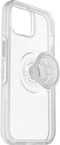Otterbox - Otter+Pop Symmetry hoesje Clear - Geschikt voor de iPhone 14 - Transparant/Glitter