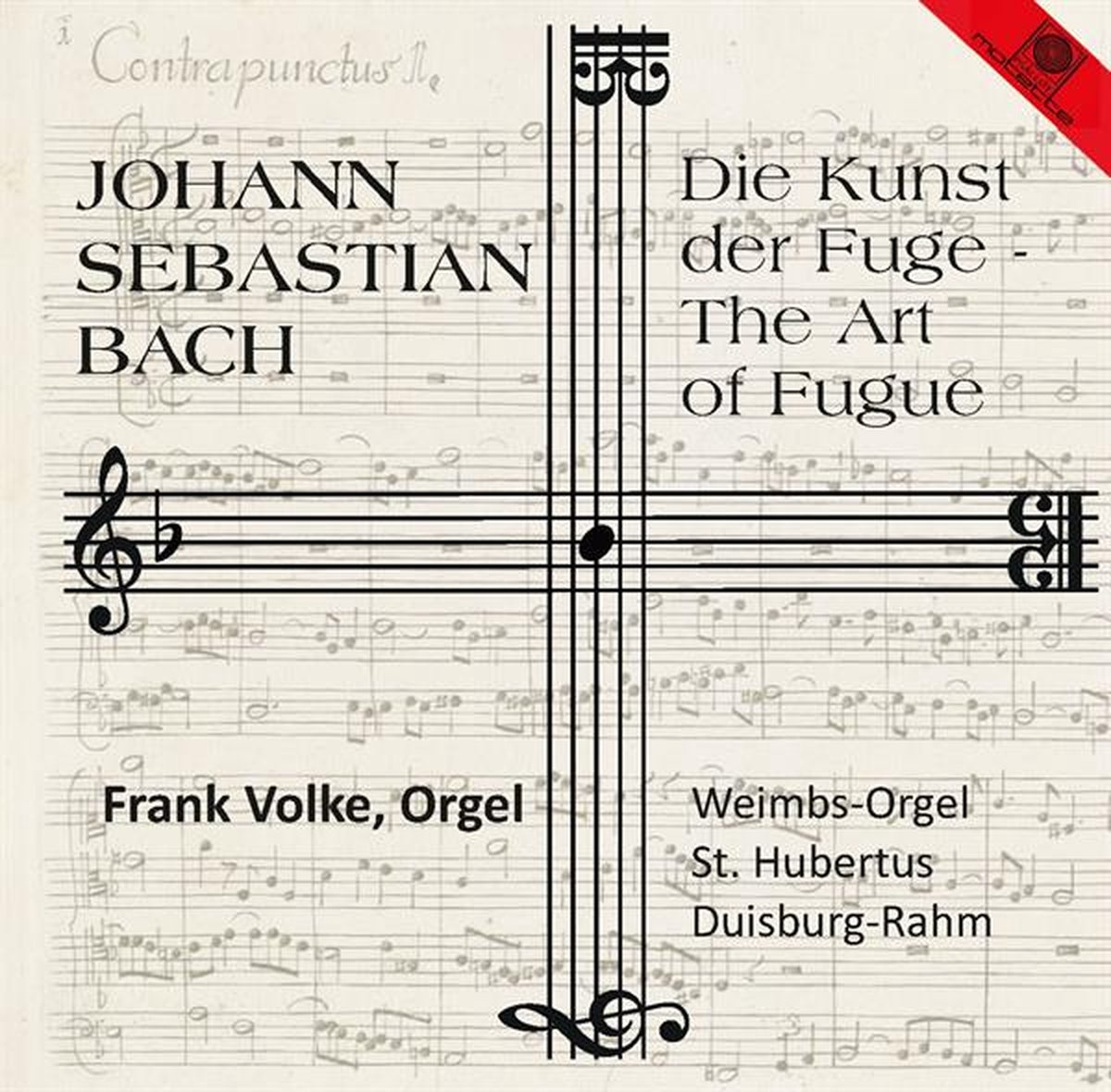 Frank Volke - Bach Die Kunst Der Fuge (CD)