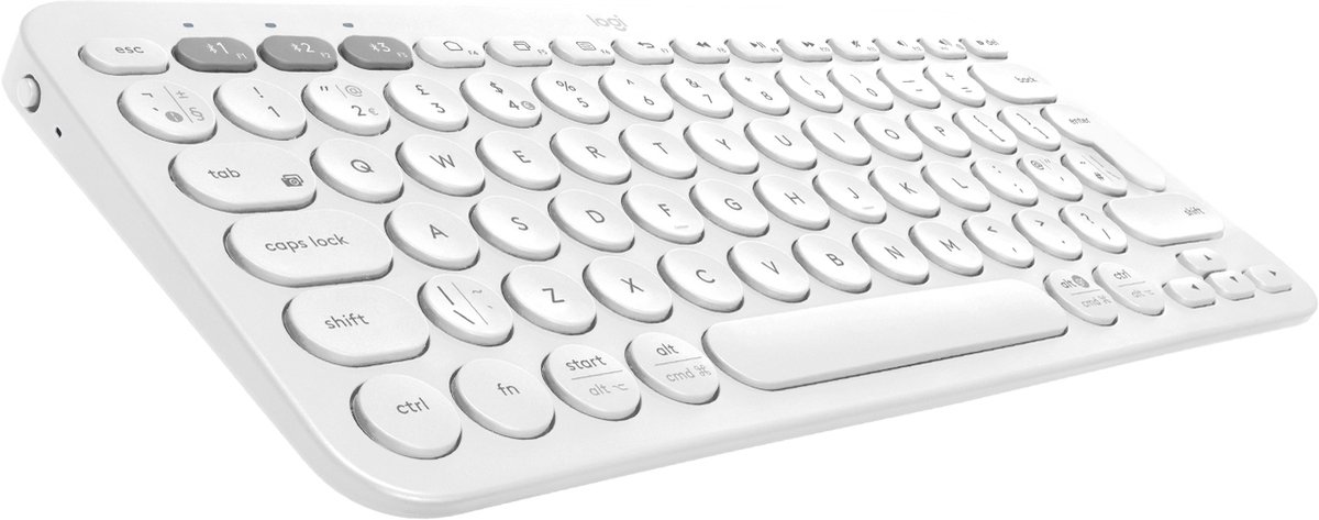Logitech k380 toetsenbord bluetooth qwerty wit