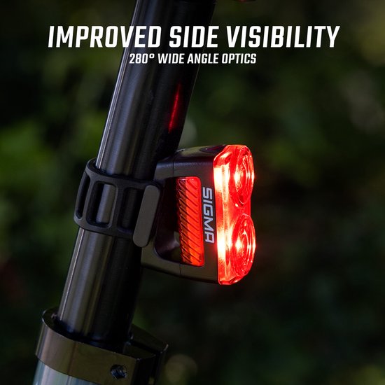 Sigma verlichtingset Buster 1100 Led usb-c 1100 lumen + Buster RL 150 Flash Led usb-c achterlicht met remlicht — afbeelding 3
