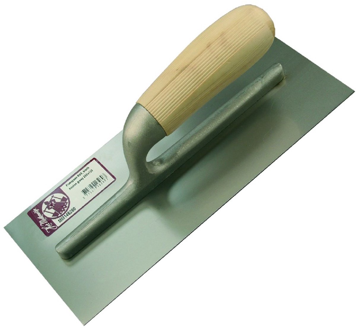 Metselmeisje Plakspaan RVS 280mm