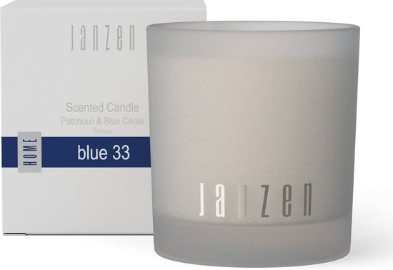 JANZEN Scented Candle Blue 33