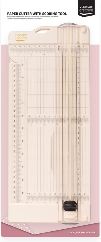 Vaessen Creative Papiersnijder - Riller - 11,4 x 30,5cm