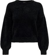 Only Trui Onlpiumo L/s Pullover Knt Noos 15235973 Black Dames Maat - L